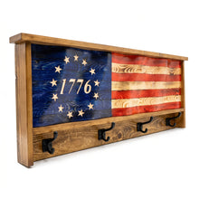 Load image into Gallery viewer, Wavy Flag Coat Rack