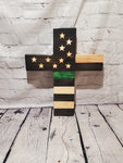 Wooden Flag Crosses