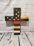 Wooden Flag Crosses