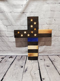 Wooden Flag Crosses