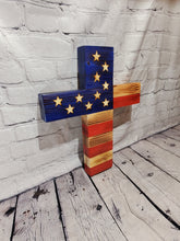 Load image into Gallery viewer, Wooden Flag Crosses
